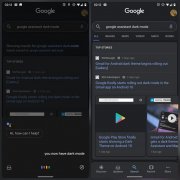 黑暗主题再次推出给部分用户的Google App和Google智能助理